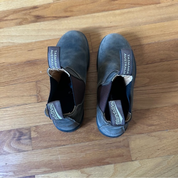 Brown Blundstone 585 Chelsea Boots Size 4 Aus - Picture 6 of 7